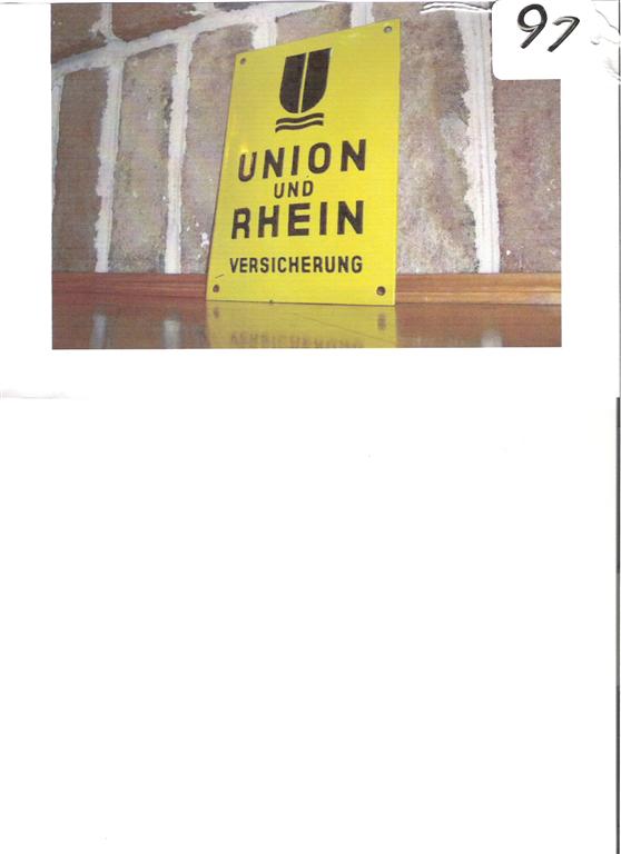 Union Und Rhein. Union and Rhein Insurance Co. Ve