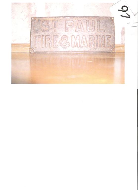St. Paul Fire & Marine. St. Paul, Minnesota. Tin
