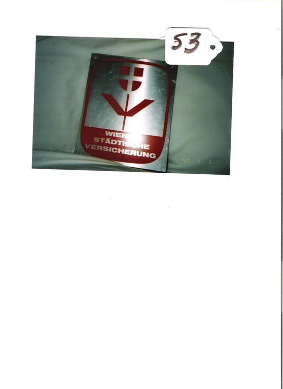 Weiner Stadtische. Austria. Aluminum Modern Mark