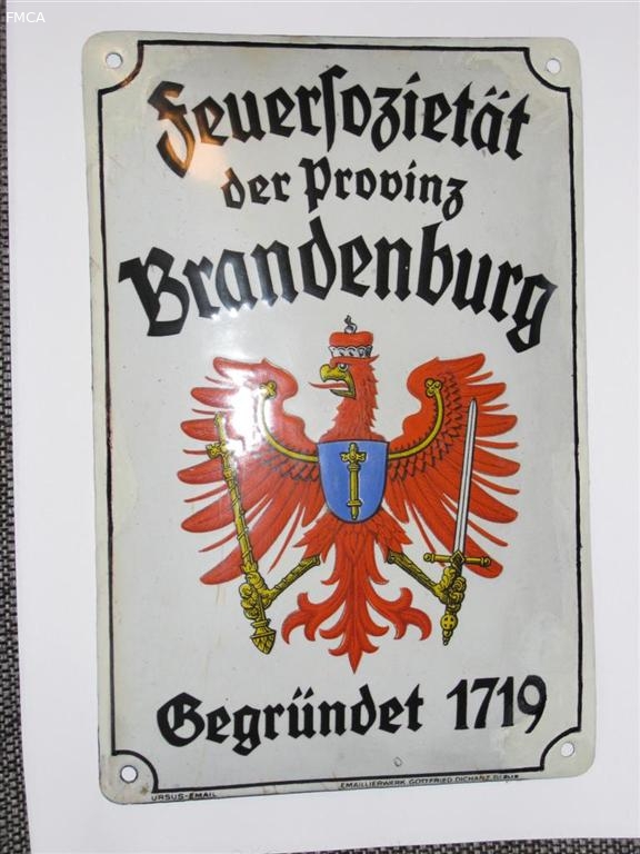 Feuersozietat der provinz Brandenburg. Berlin, Ge