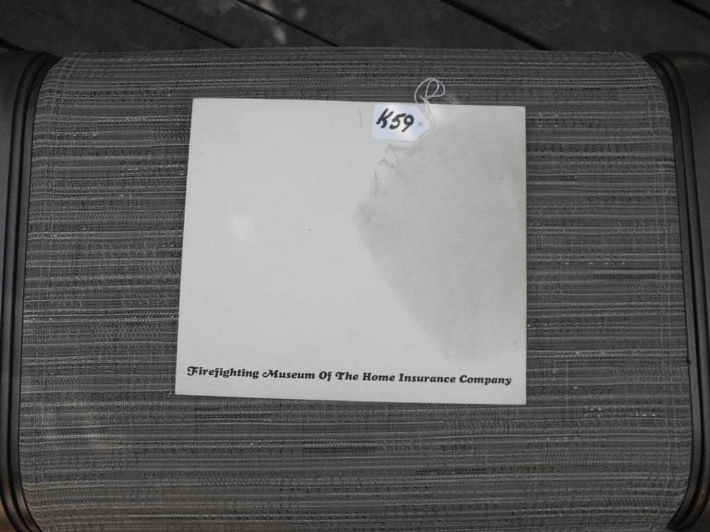 Pamphlet. Firefighting Museum of the Home Insuran