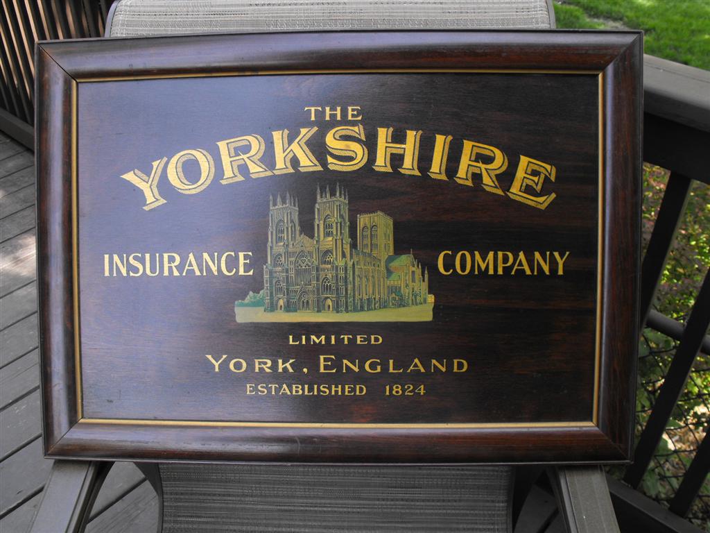 Yorkshire Insurance Company, York, England. Brown