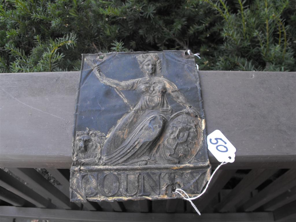 County Fire Office. London, England. Copper. 8