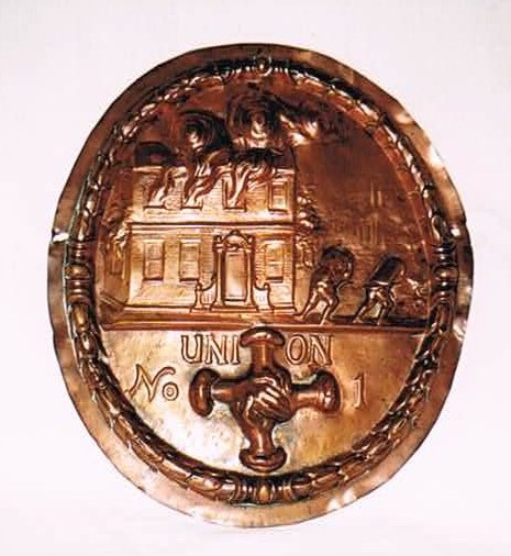 Union Assurance Society. London, England. Brass.Wa