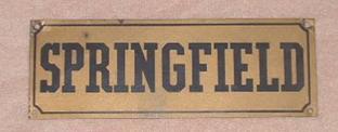 Springfield Fire Insurance Company. Tin. 4 holes