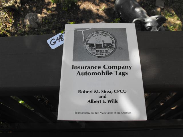 Booklet. Insurance Company Automobile Tags by Rob