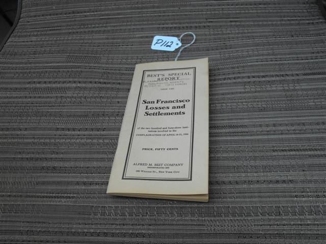 Bests Special Report - San Francisco Losses and Se