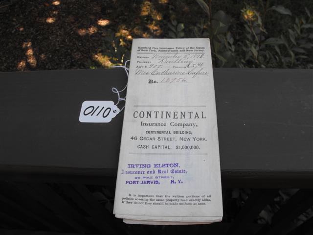 Continental Insurance Company Policy. Standard Fi