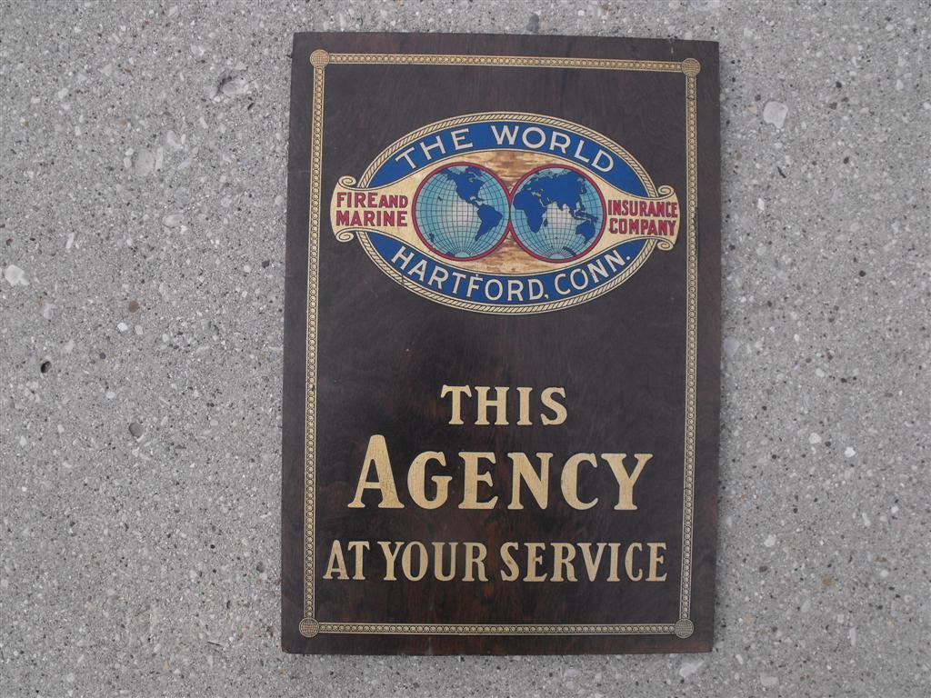This Agency at your Service. The World, Hartford,