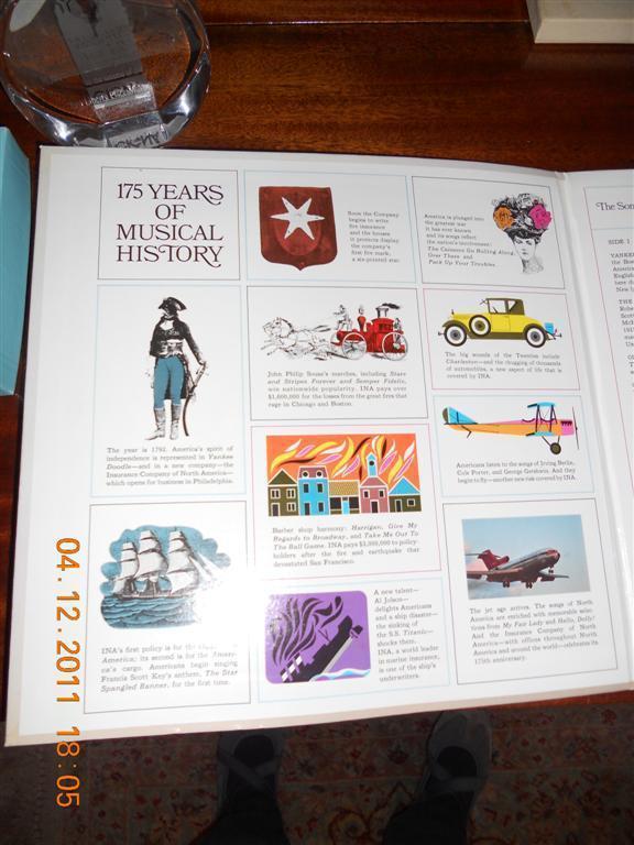 Record Album - The Songs of North America. Second