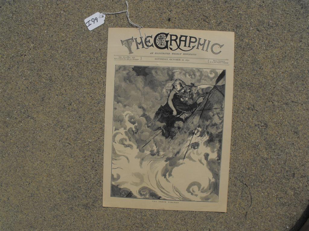 The Graphic Newspaper - Front Cover only. From Sa