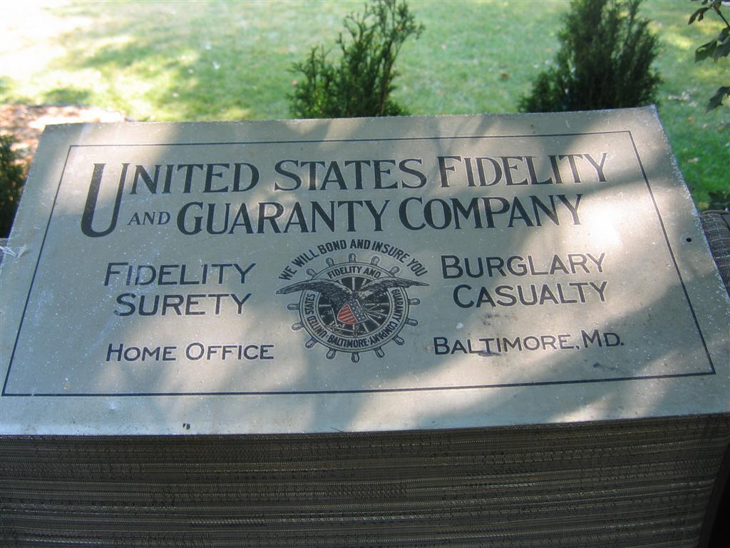 United States Fidelity and Guaranty Company. Tin.