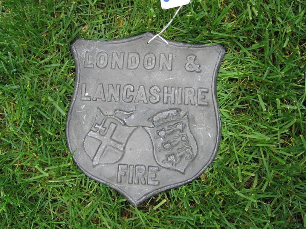 London & Lancashire Reproduction Fire Mark of Bula
