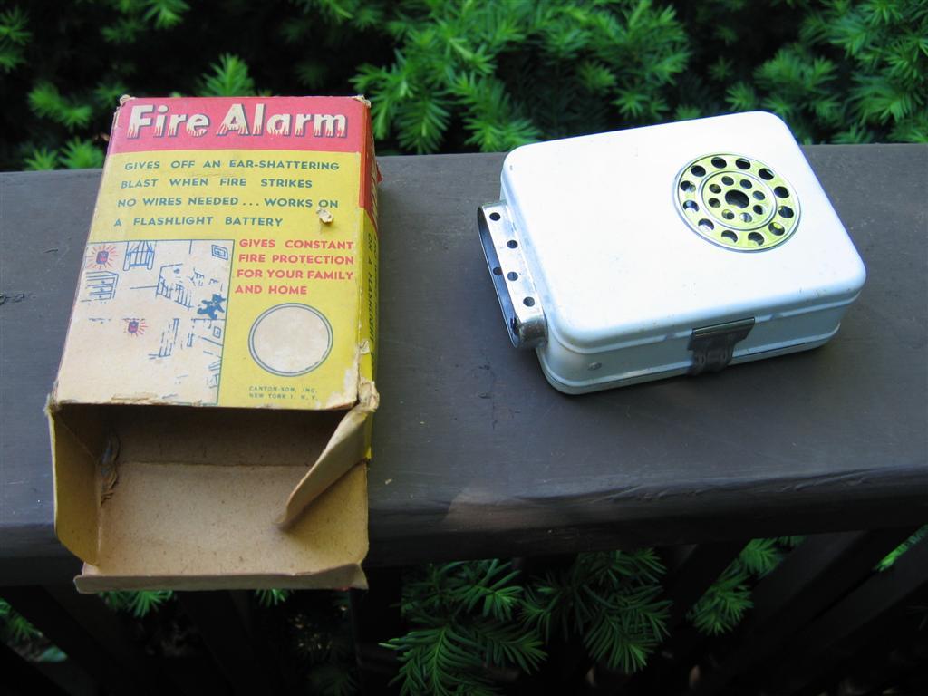Fire Alarm with original box. Made in British Hon