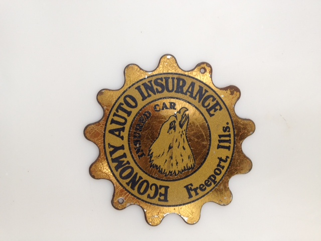 Auto Tag. Economy Auto Insurance. Freeport, Ills