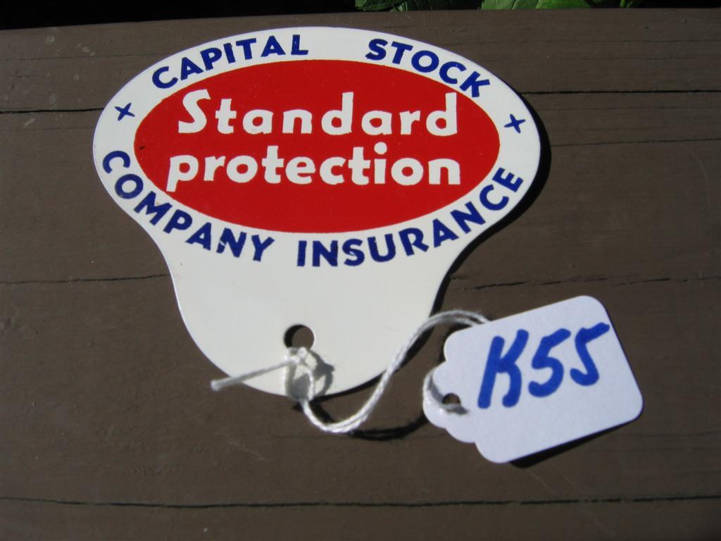 Auto Badge - Tag. Standard Protection Company Ins