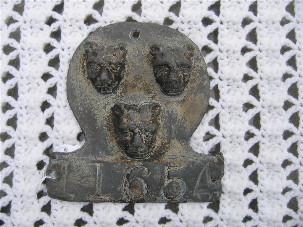 Salop Fire Office. Shrewsbury, England. Lead. P