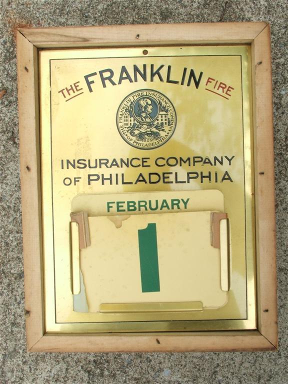Franklin Fire Insurance Company of Philadelphia.