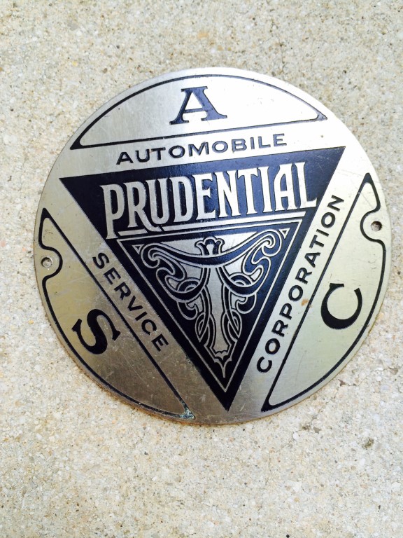 Prudential Auto Tag.