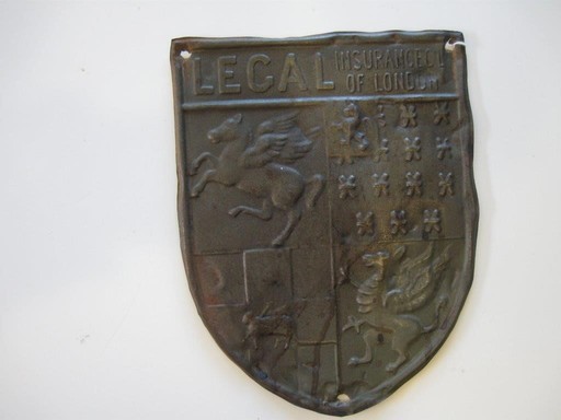 Legal Insurance Company. London, England. Tin.