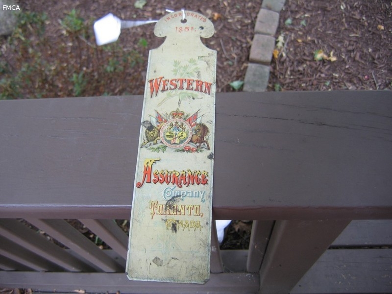 Western Assurance Company. Toronto, Canada. Ledg