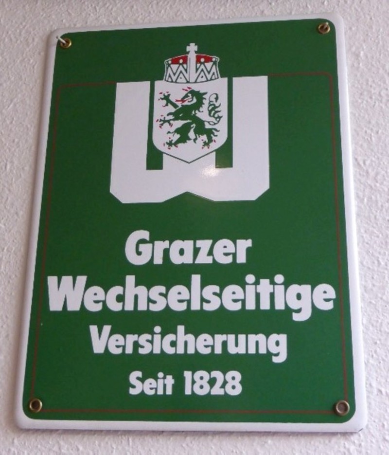 Wechselseitige Graz. Enamel Coated Iron. Flat.