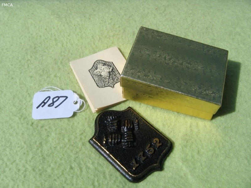 Miniature Fire Mark of Philadelphia Contributions