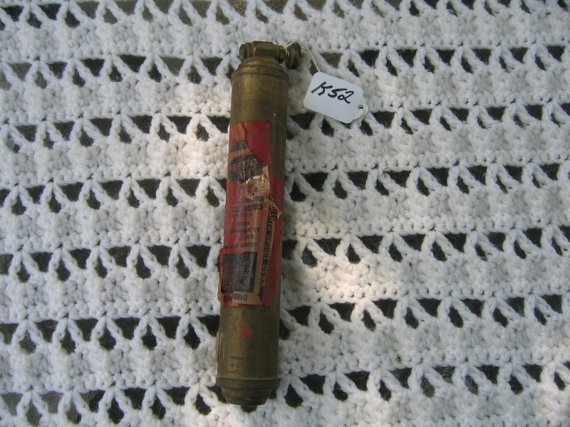 Presto C B Fire Extinguisher. 9 3/4 long. Origina