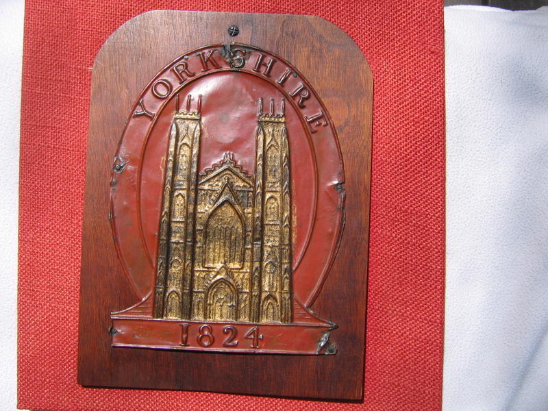 Yorkshire Insurance Company. York, England. Copp