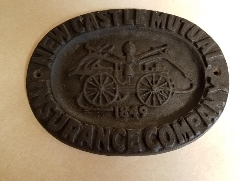 New Castle Mutual Insurance Company. Heavy Cast Ir