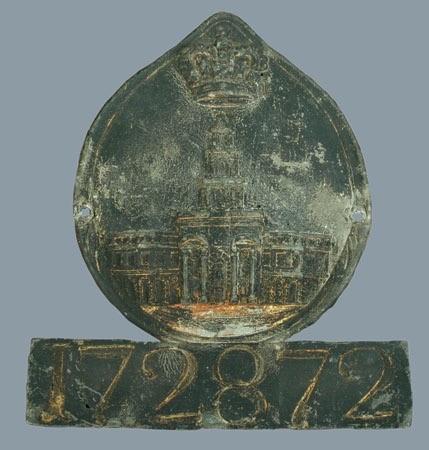 Royal Exchange Assurance, London, England. Lead.