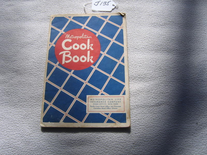 Metropolitan Cook Book. Published February 1948.