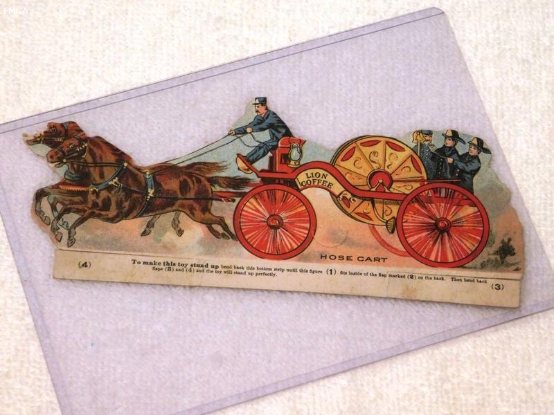 Lion Coffee Advertisement - showing a Hose Reel. 6