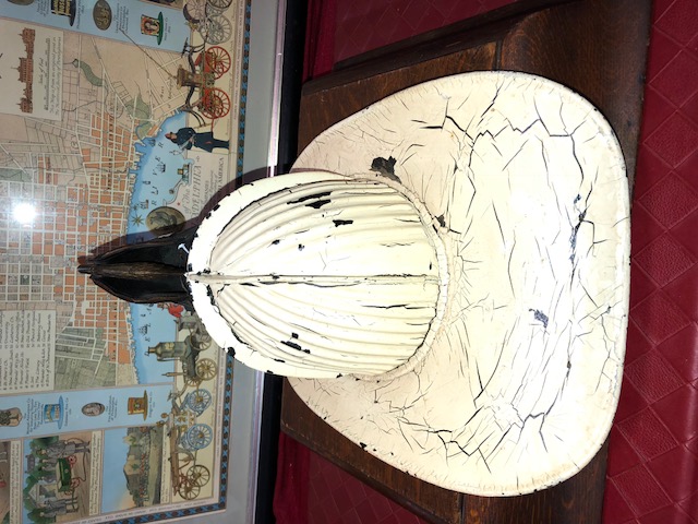 Parade Helmet. View of Back