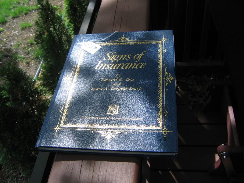 Signs of Insurance Book. THE Reference Book for I
