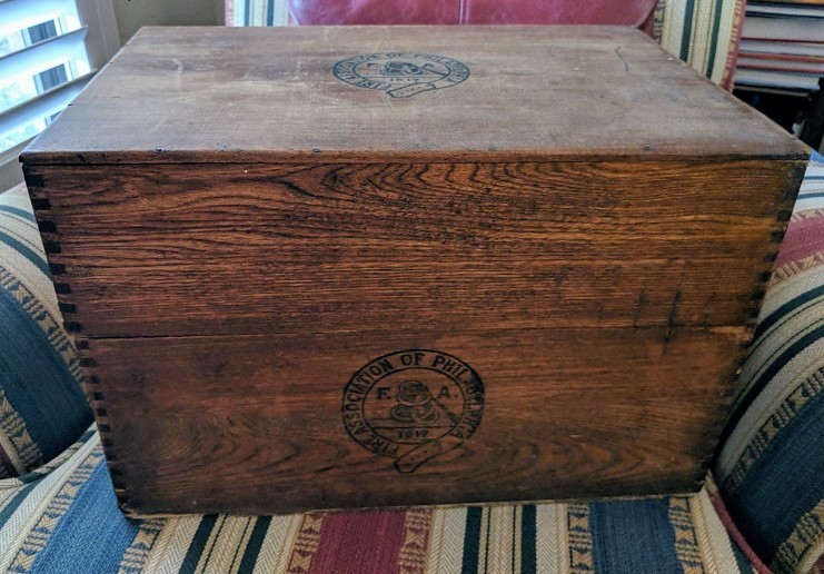 Fire Association of Philadelphia. Wood Stationery