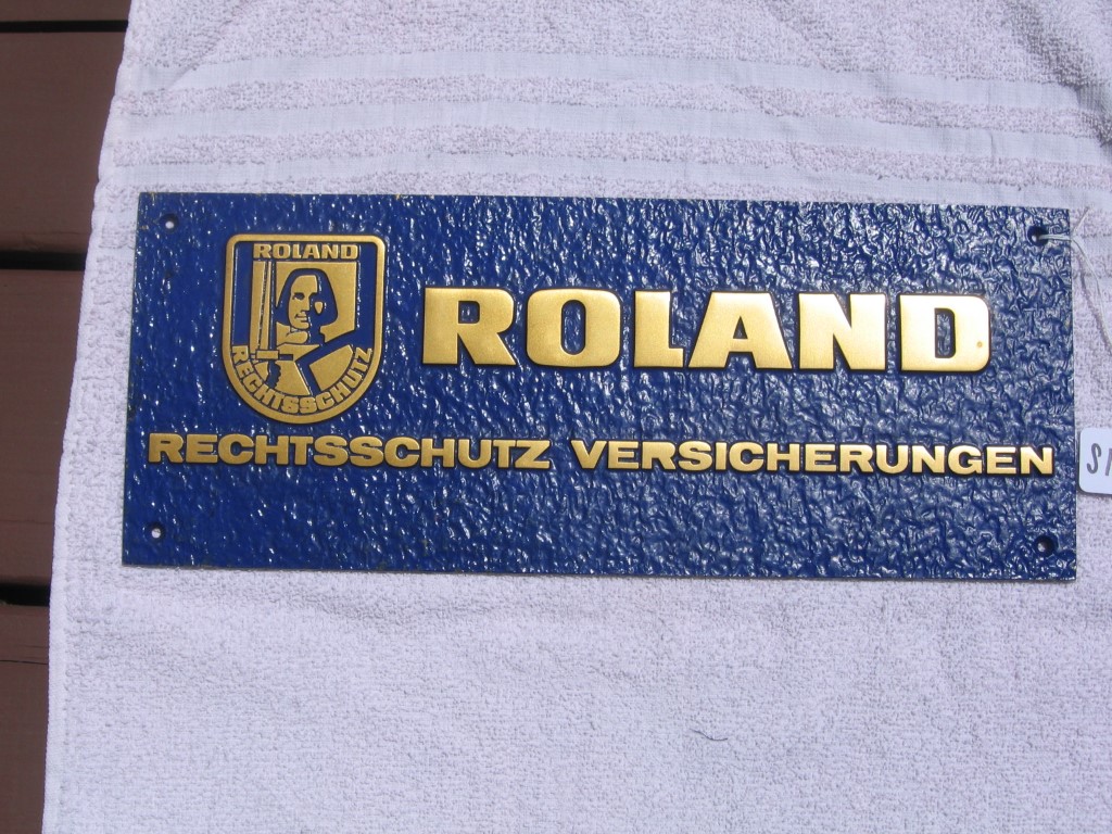 Roland Rechtsschutz Versicherungen Agency Sign. M
