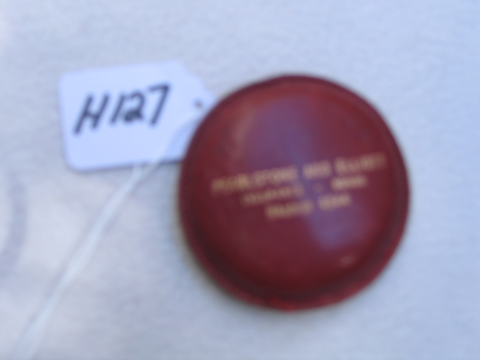 Paperweight/Advertising Piece. Pearlstone and Ell