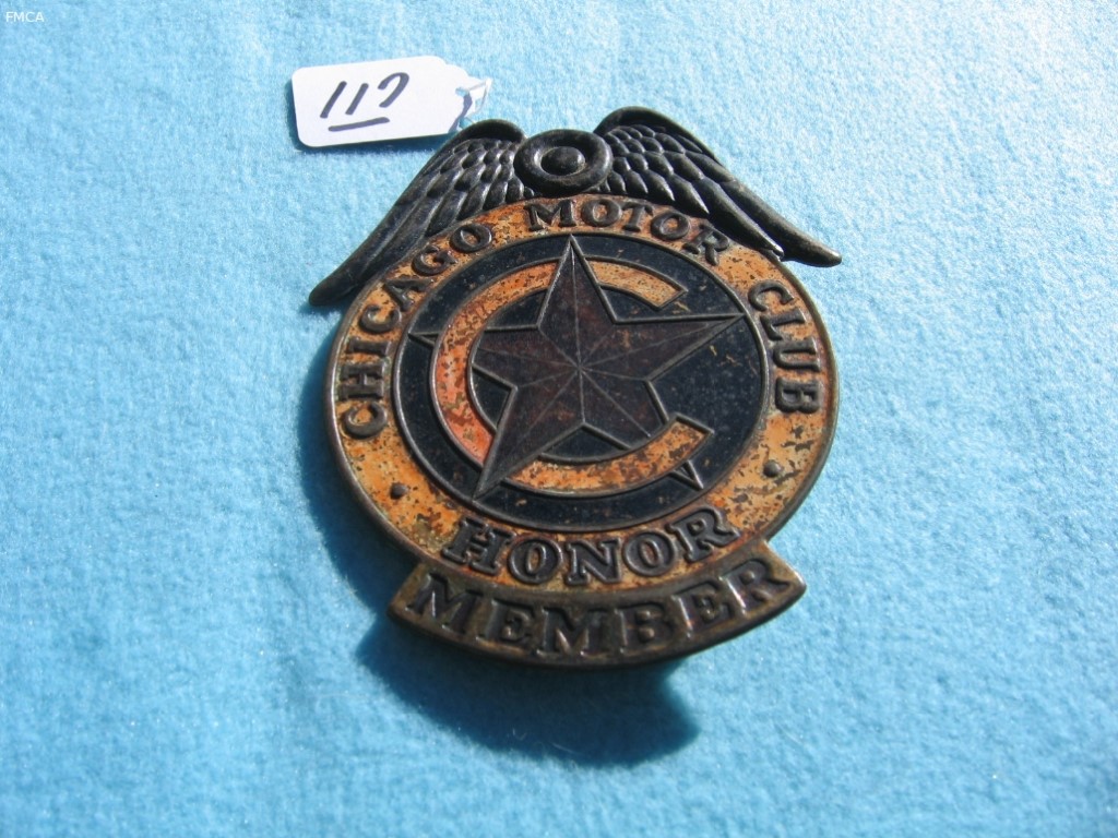 Chicago Motor Club Auto Tag