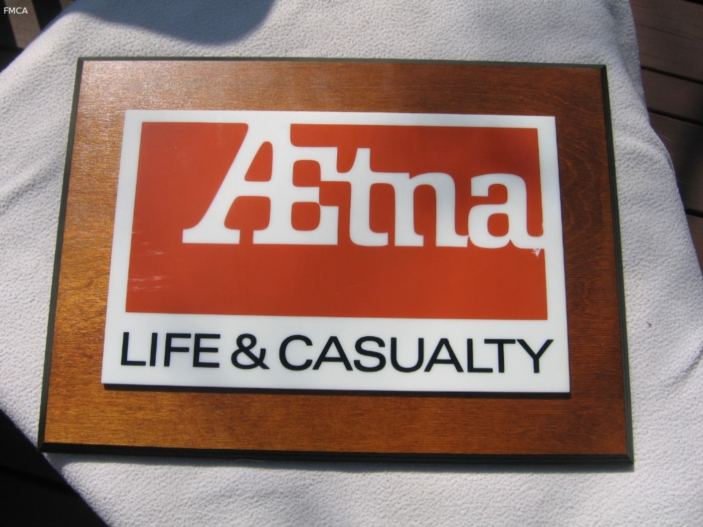 Aetna Life & Casualty Plaque