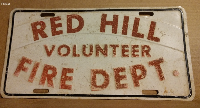 Red Hill Vehicle Tag