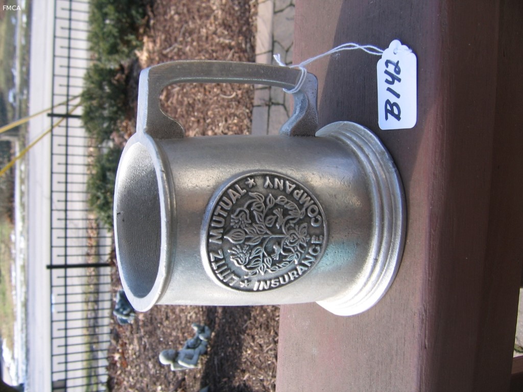 Lititz Mutual Pewter Mug