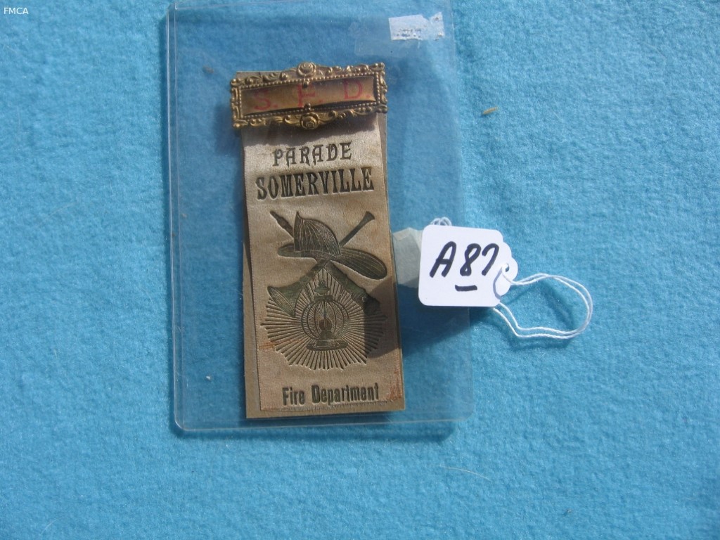 Somerville Fire  Parade Ribbon