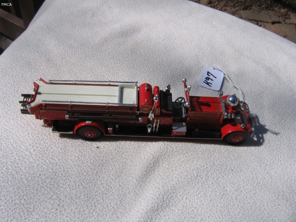 Fire Engine Metal Toy