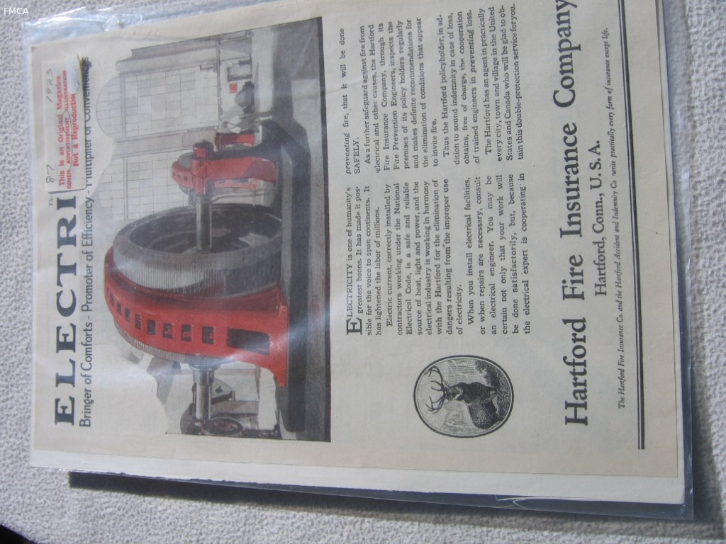 Magazine Hartford Advertisement