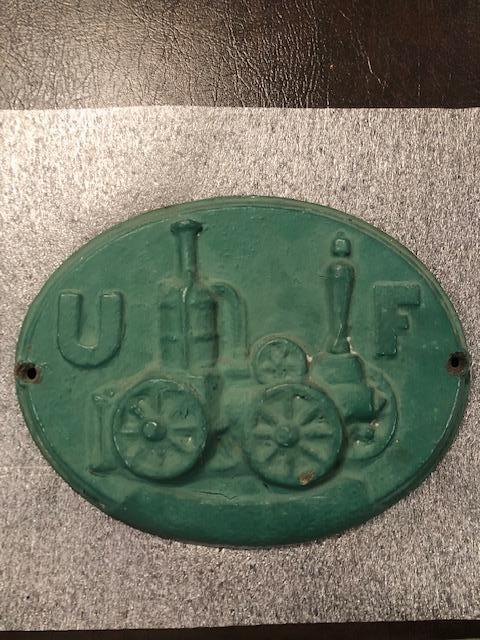 #257 U.F. Firemark.  B314