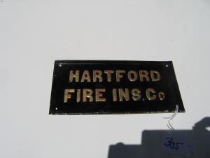 #170 Hartford Fire Ins. Co. Fire Mark.