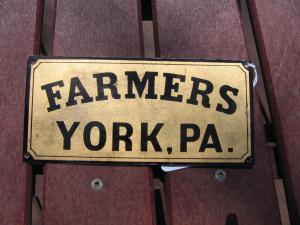 #178 Farmers Insurance. York, Pennsylvania. 6 6/8 by 3 ⅛. B228.