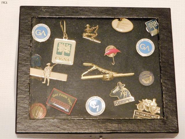 #038 Collection of Insurance and Fire Pins/Tietacks