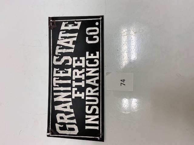 174 Firemark, U.S. Granite State Fire Insurance, BU465.